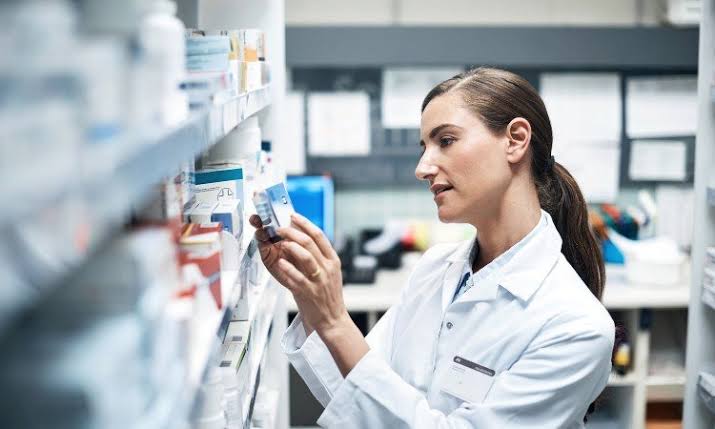 Modern Pharmacy Interior